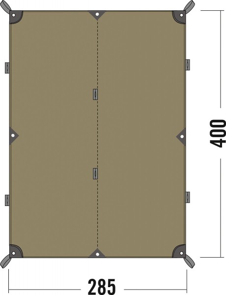 Tatonka Tarp 4 TC - 285 x 400 cm